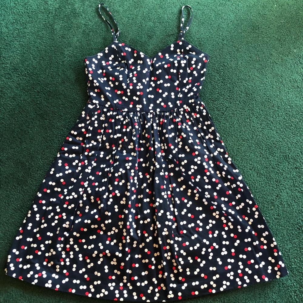 😍Like-New Gap Caroline Polka-Dot Mini Dress